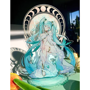 Goddess Miku standee, fanart fanmerch