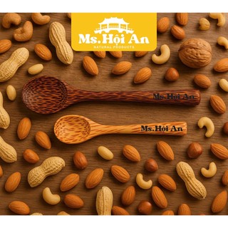 Thìa Gỗ Dừa Thủ Công Ms. Hoi An - Tự Nhiên An Toàn Cho Thực Phẩm