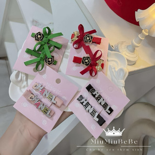 Set kẹp phối đá Chà Neo siêu xinh cho bé