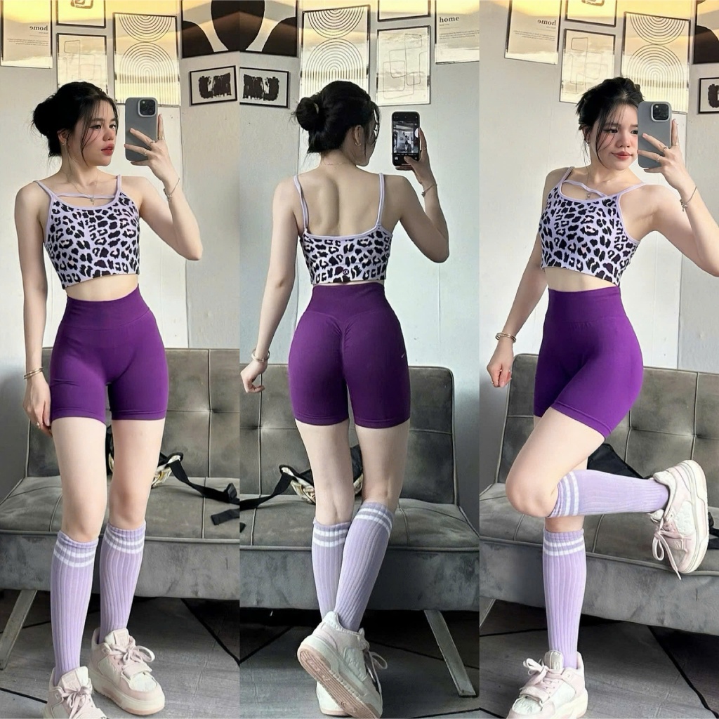 Áo Bra DỆT HOẠT HÌNH  MÚT ĐÚC thể thao Tập Gym-Yoga-Aerobic- ĐI BƠI HOTHISPORT