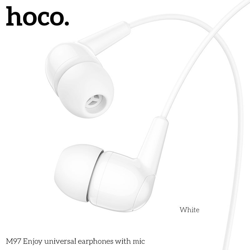 Tai Nghe Dây 3.5mm M97 – Âm Thanh Rõ, Mic Đàm Thoại, Dùng Cho Điện Thoại & Máy Tính