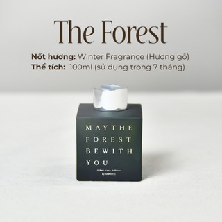 Tinh Dầu Thơm Phòng Hương Gỗ Sang Trọng The Forest 100ml Tặng Kèm Que Mây Khuếch Tán