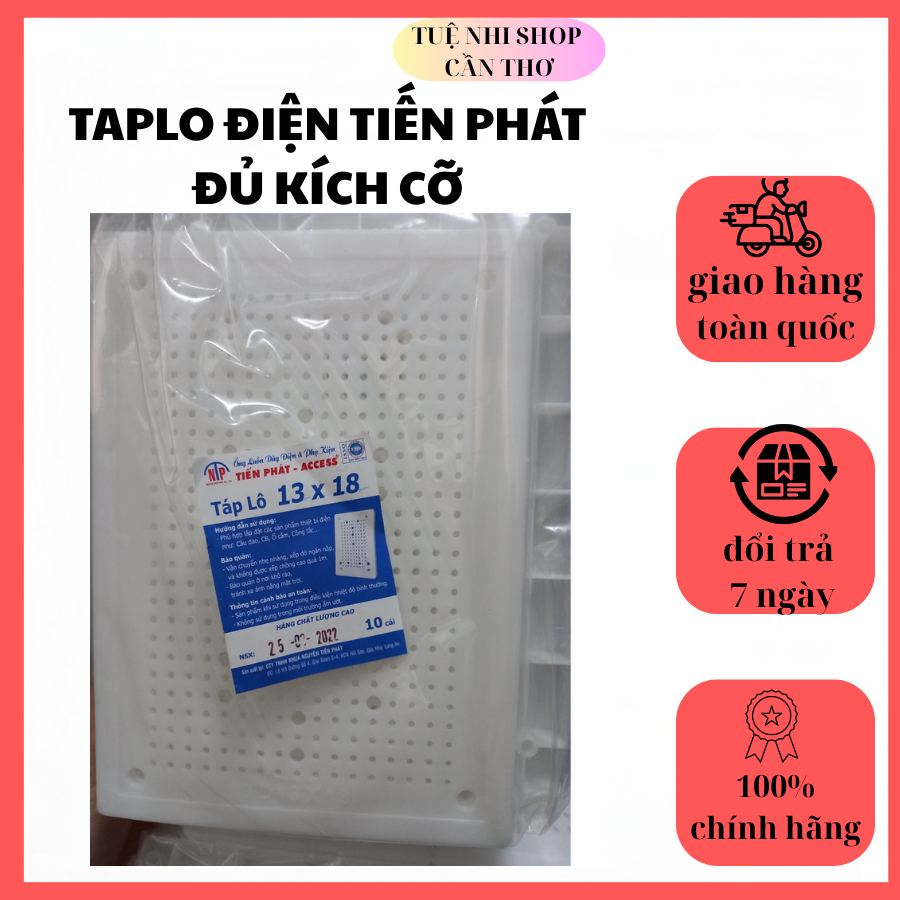 (LẺ 1 CÁI )Taplo điện, bảng nhựa TIẾN PHÁT đủ kích cỡ. hàng chính hãng ...