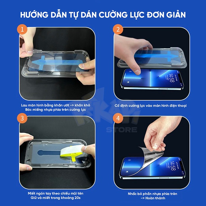 Cường lực Khung Tự Dán iphone 16promax 16pro 15promax 15pro 14promax 14pro 13 12 11 pro promax 11 X XS XSmax 7plus 8plus