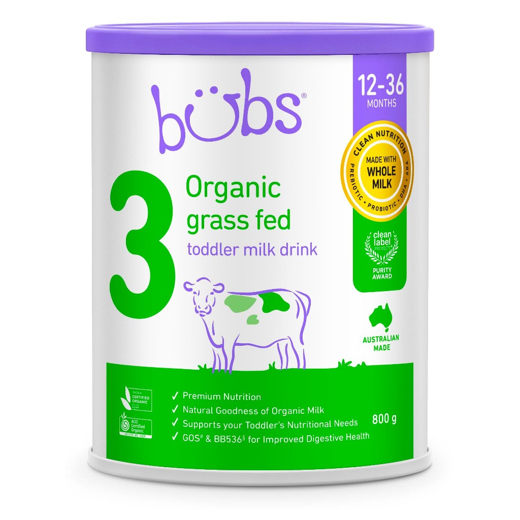 Date 2027] Sữa Công Thức Bubs Organic 800g | Hữu Cơ Organic Siêu