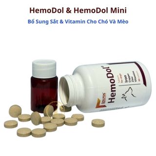 HemoDol – Bổ sung Sắt, Vitamin & Khoáng chất hỗ trợ Thiếu Máu & Tạo Máu cho Chó Mèo