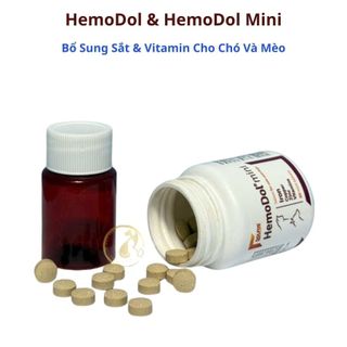 HemoDol – Bổ sung Sắt, Vitamin & Khoáng chất hỗ trợ Thiếu Máu & Tạo Máu cho Chó Mèo