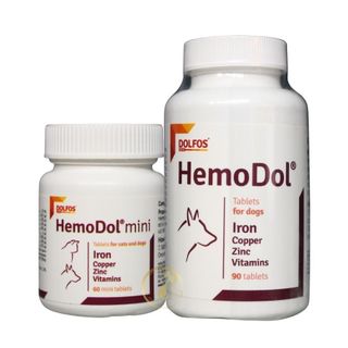 HemoDol – Bổ sung Sắt, Vitamin & Khoáng chất hỗ trợ Thiếu Máu & Tạo Máu cho Chó Mèo