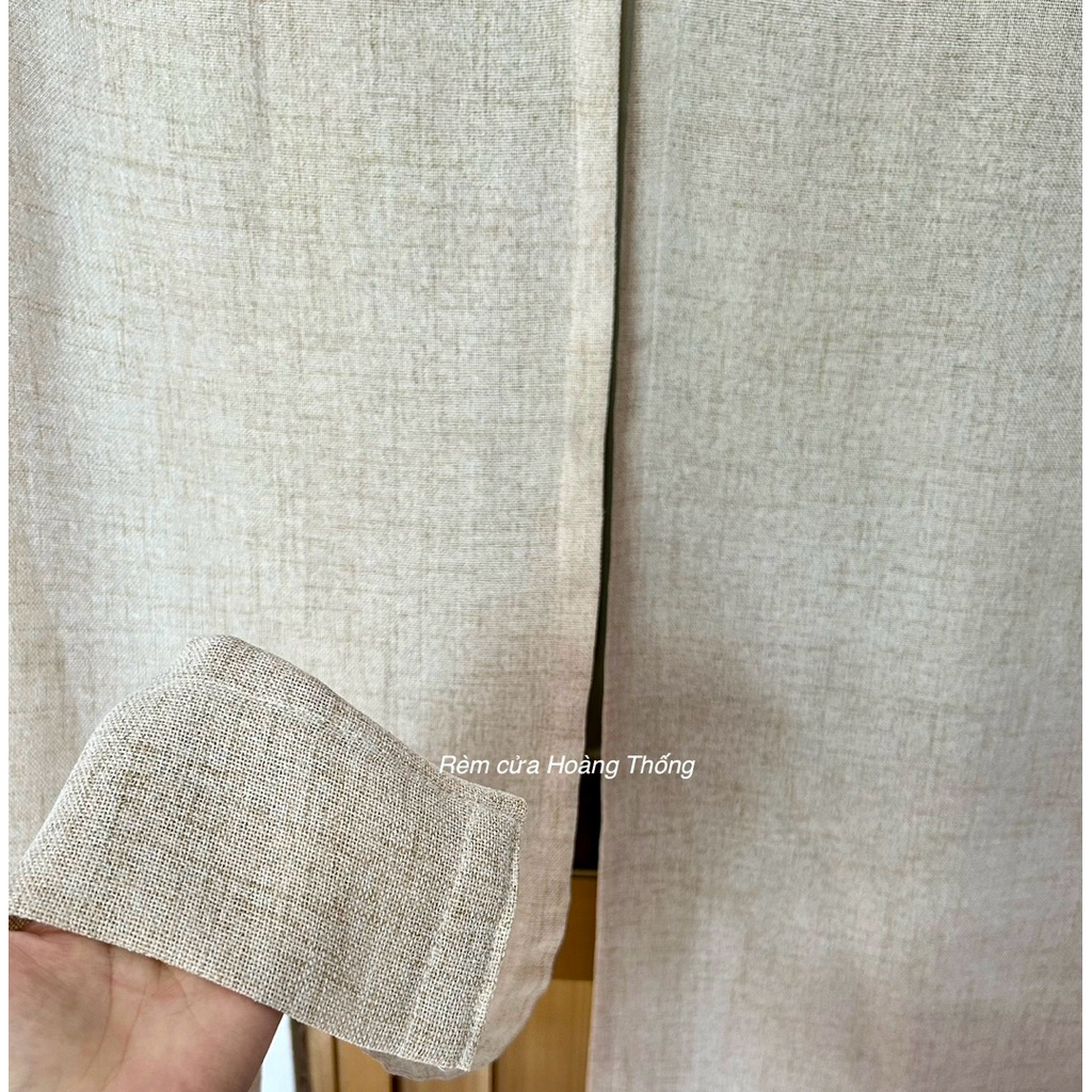 Rèm Norel, Rèm Nhật, Xẻ Tà 2 Mảnh, (CHƯA CÓ THANH TREO) Chất Liệu Đũi Linen,che nắng nhẹ,trang trí cửa,spa,homestay