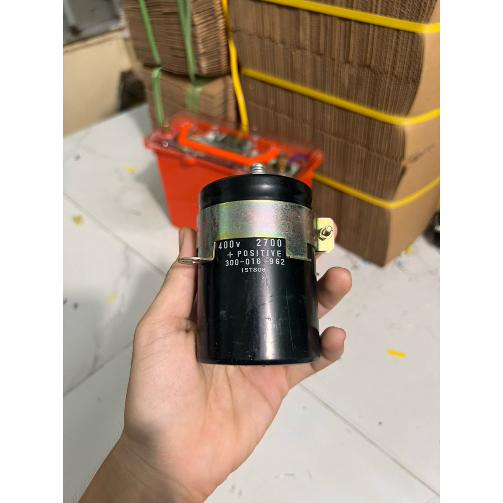 [TPHCM] 1 Cặp Tụ 400-450V  “Hàng Tháo Biến Tần” Đủ Các Loại