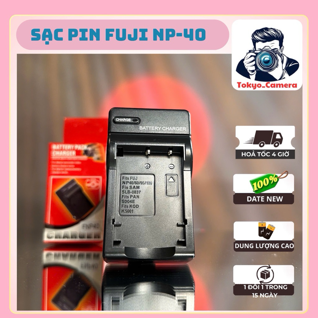 DSTE 2-pacco NP-40 Batteria + Caricabatteria Compatible per Fujifilm FinePix F460 F470 F480 F610 F650 F402 F403 F420 F455 F700 F710 F810 F811 J50 V10 Z1 Z2 Z3 Z5fd