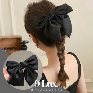 9LUX Kẹp tóc Nơ bản to tiểu thư form đẹp phong cách Hàn Quốc trẻ trung hiện đại KEPNO19