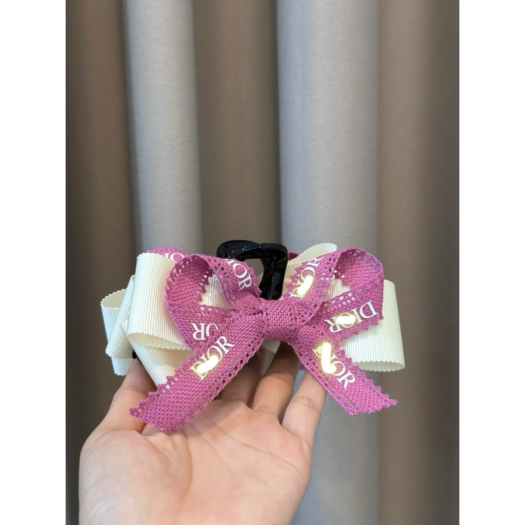 ZuchenbyKao Kẹp tóc nơ tầng ribon cc