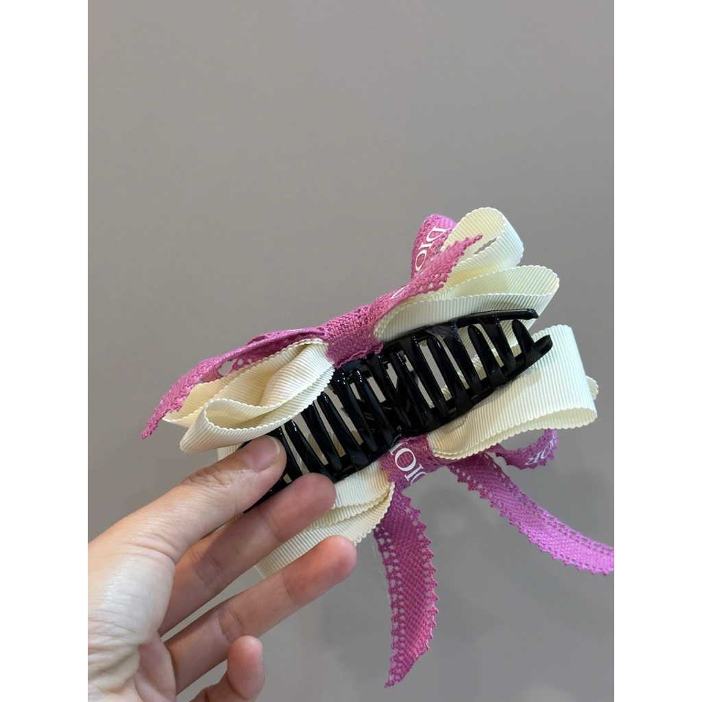 ZuchenbyKao Kẹp tóc nơ tầng ribon cc