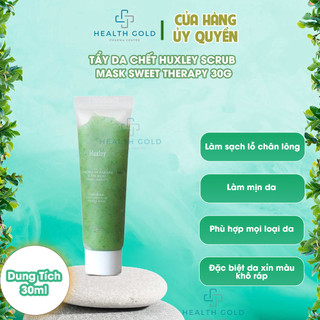 Tẩy Da Chết Huxley Scrub Mask Sweet Therapy 30g – Mặt Nạ Dưỡng Da, Làm Sạch Sâu