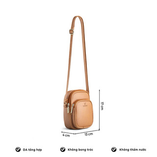 Túi đeo chéo unisex VACHINO - TX035. Nam hay nữ mang đều được. Đựng điện thoại, ví, mỹ phẩm. Bảo hành 12 tháng.