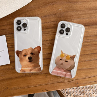 Ốp Lưng iPhone Pet Mask Viền Thẳng Chống Sốc, Trong Suốt Bảo Vệ Camera - iP 7/8/X/XS/11/12/13/14/15/16/17/Plus/Pro/Max