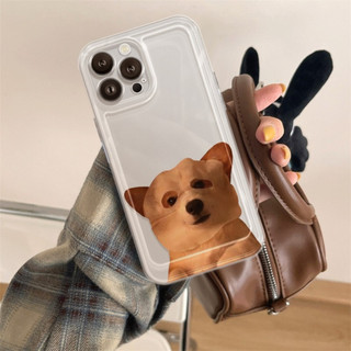 Ốp Lưng iPhone Pet Mask Viền Thẳng Chống Sốc, Trong Suốt Bảo Vệ Camera - iP 7/8/X/XS/11/12/13/14/15/16/17/Plus/Pro/Max