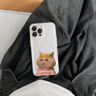Ốp Lưng iPhone Pet Mask Viền Thẳng Chống Sốc, Trong Suốt Bảo Vệ Camera - iP 7/8/X/XS/11/12/13/14/15/16/17/Plus/Pro/Max