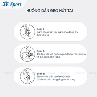 Nút bịt tai bơi lội chống nước xoắn ốc Silicon cao cấp không đau tai ngăn nước tuyệt đối NBT-J10
