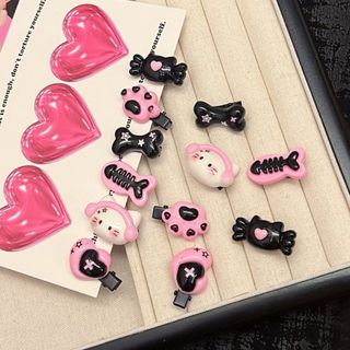 IK Set 5-10c Kẹp Tóc Mèo Mini Dễ Thương Kẹp Tóc Barrettes Cho Nữ Y2K K324