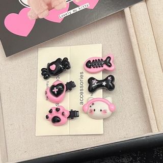 IK Set 5-10c Kẹp Tóc Mèo Mini Dễ Thương Kẹp Tóc Barrettes Cho Nữ Y2K K324