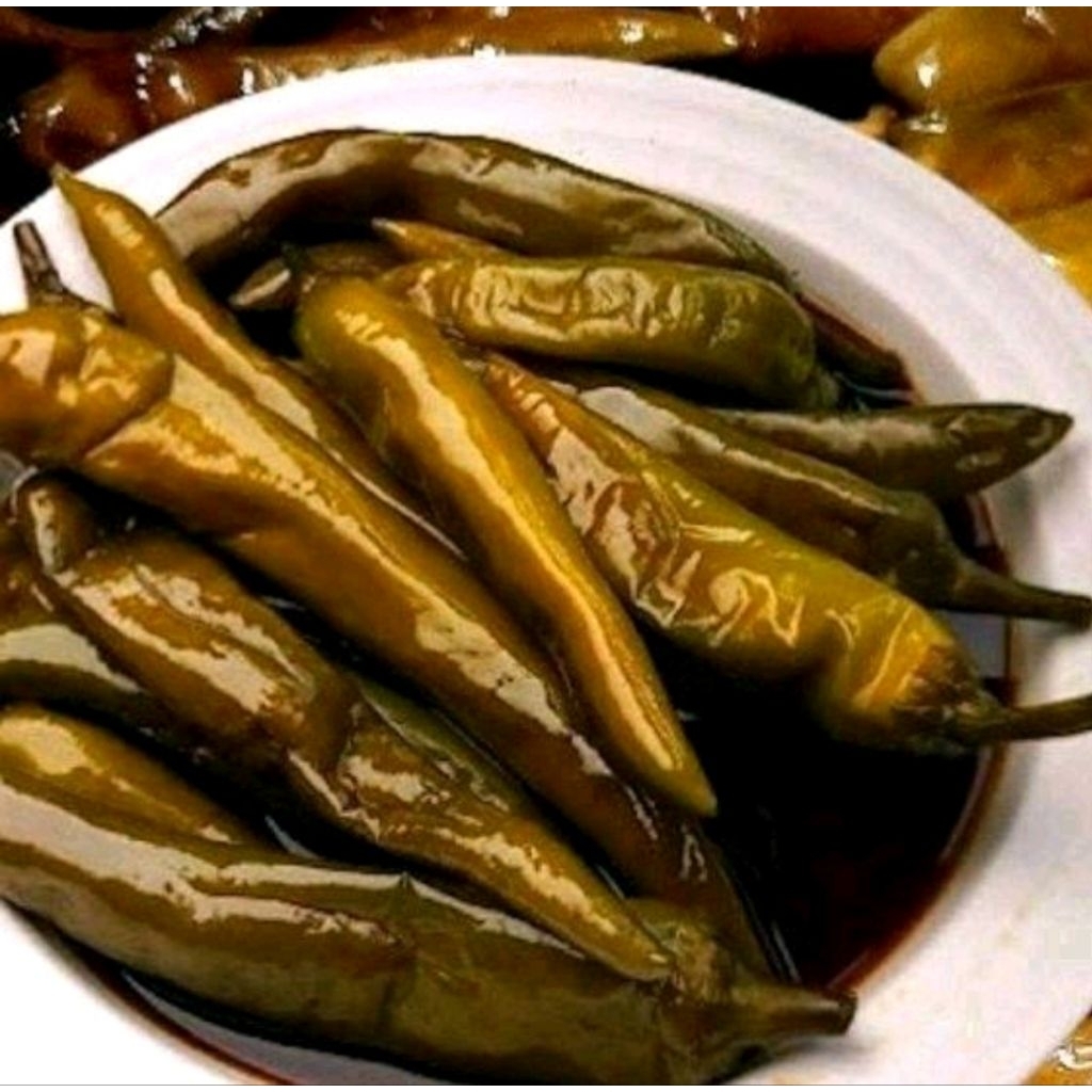 COMBO: TỎI + ỚT NGÂM TƯƠNG HQ NHÀ GALBIFOODS_Dùng ăn kèm với cơm, mì, thịt nướng...