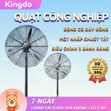 30Inch Quạt công nghiệp Quạt đứng Quạt treo tường Quạt điện Công suất lớn 130W Bảo hành 1 năm Lắp đặt dễ dàng
