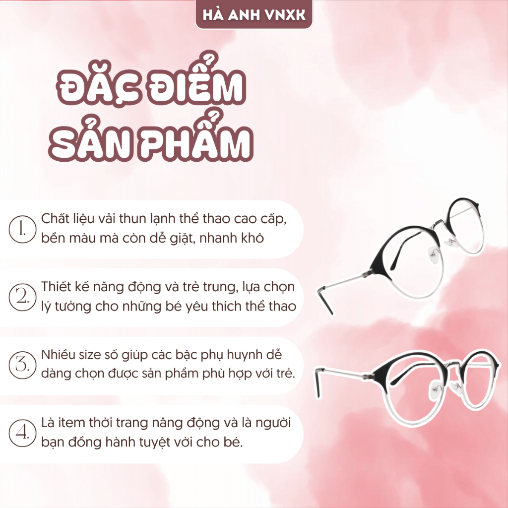 Kính Mắt Chống Bụi Ngăn Tia UV, Kính Thời Trang Cho Nữ Gọng Đen Bảo Vệ Mắt