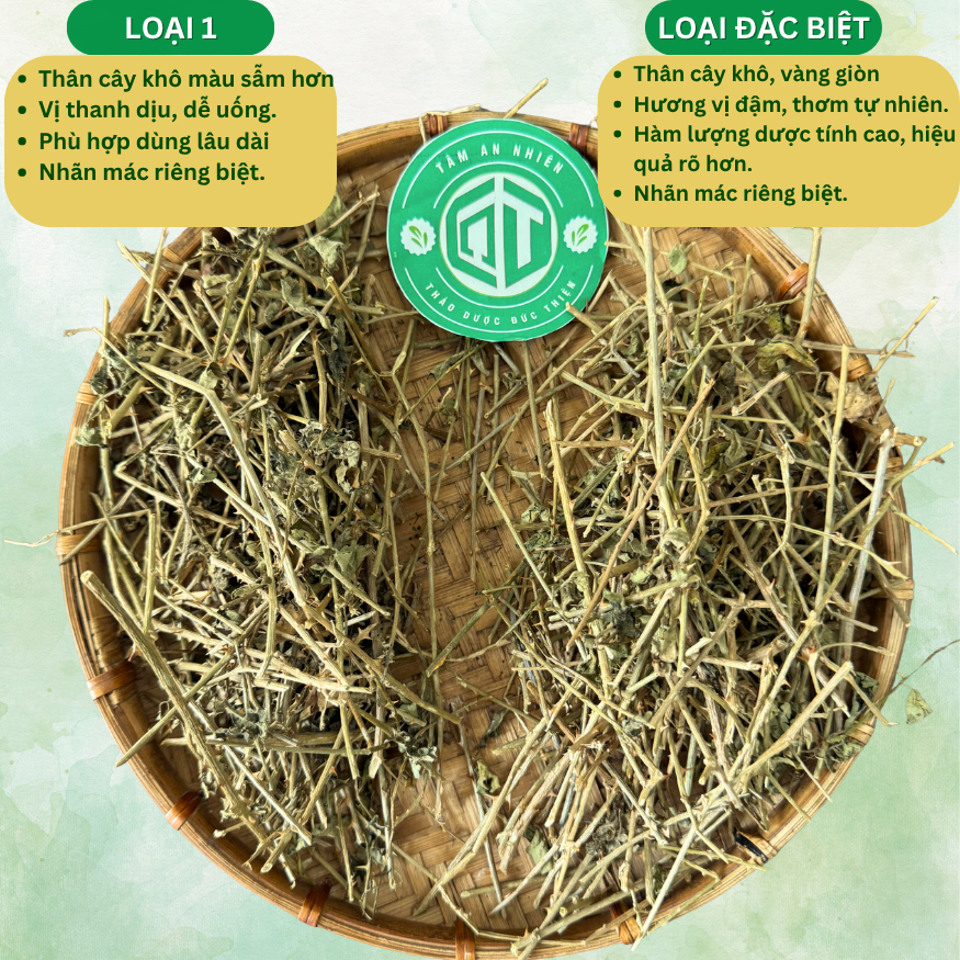 500g Cà Gai Leo Loại 1 Đức Thiện (Khô, Sạch, Thơm) - Hỗ Trợ Ung Thư, Men Gan, Gan Nhiễm Mỡ, Gan B C