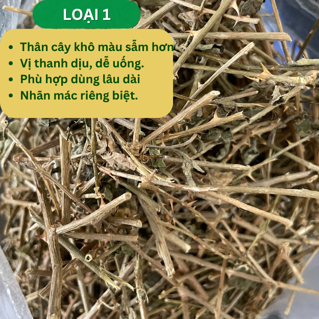 500g Cà Gai Leo Loại 1 Đức Thiện (Khô, Sạch, Thơm) - Hỗ Trợ Ung Thư, Men Gan, Gan Nhiễm Mỡ, Gan B C