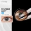 Kính áp tròng khoá ẩm 8H 1 Tháng Màu Xám Ánh Nâu Khói CARASE, Lens cận VESPERA GRAY