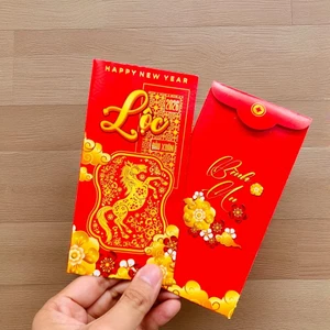 🌸BÁN CHẠY🌸 Combo 10 Bao Lì Xì Tết 2026 Mẫu Chữ Lộc , Mẫu Bao Lì Xì Hình Ngựa đẹp mắt ý nghĩa lịch sự Lì Xì Tết độc đáo