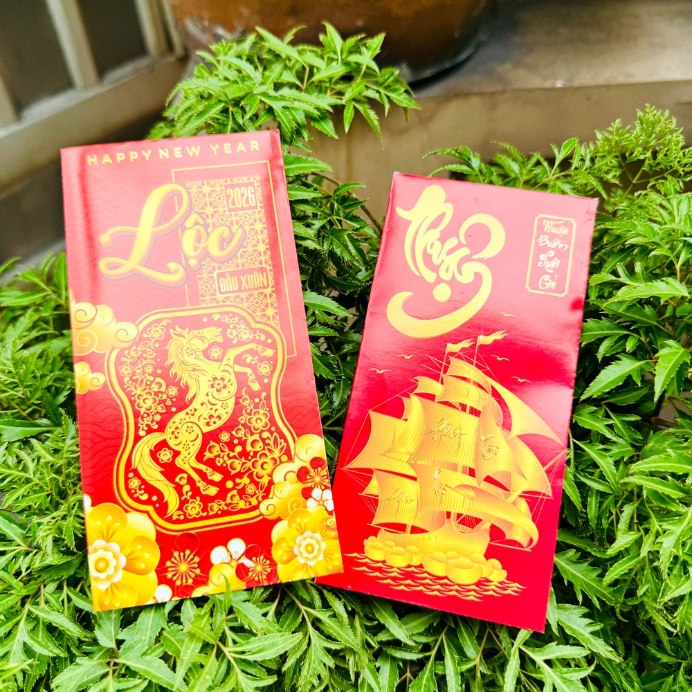[HÓT] Bao Lì Xì Giá Sỉ Mẫu Chữ Lộc , Mẫu Bao Lì Xì Hình Ngựa đẹp mắt ý nghĩa lịch sự Lì Xì Tết độc đáo , Giá Sỉ