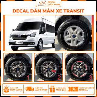 Decal dán mâm Ford Transit 2017-2023 - Decal cao cấp bền màu không thấm nước