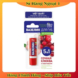 Son dưỡng môi Fito Vaseline Nga 5in1 Dưỡng ẩm, phục hồi môi khô nẻ