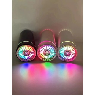 Máy Xông Tinh Dầu Ô Tô Mini – Có PIN 5 Giờ Đồng Hồ, Đèn LED 7 Màu