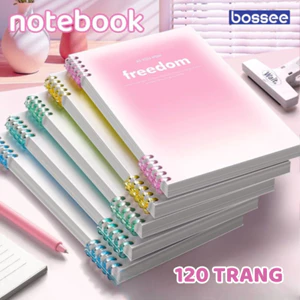 Sổ Còng nhựa A5/B5 Freedom 120 Trang cho học sinh sinh viên vở còng thay lõi Có Bán Rời Bìa Và Lõi