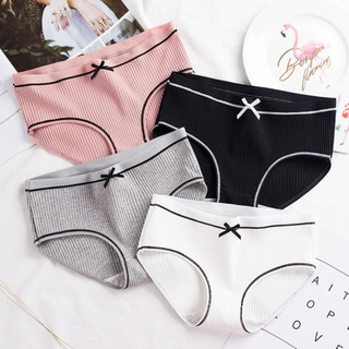 Quần lót nữ cotton kháng khuẩn- Đồ lót nữ quần chip thun co giãn 4 chiều đáy may 2 lớp thấm hút L803