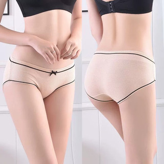 Quần lót nữ cotton kháng khuẩn- Đồ lót nữ quần chip thun co giãn 4 chiều đáy may 2 lớp thấm hút L803