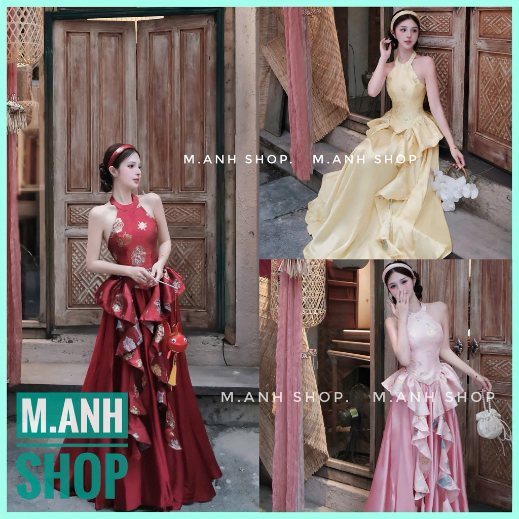 Sét Yếm Thọ Tuarua Mặc Tết Chụp Ảnh Trung Thu Concept Xinh Đẹp