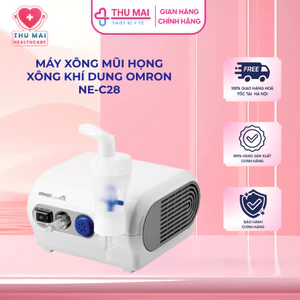 Máy Xông Khí Dung Omron Ne-C28, Chính Hãng, Bảo Hành 2 Năm, Hiệu Suất Lớn, Tiện Lợi