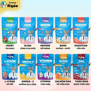 [Combo Tiết Kiệm Mr.Vet Pate Và Súp Thưởng Cho Mèo Bổ Sung Dinh Dưỡng Gói 70g / 60g Omega-3,Vitamins