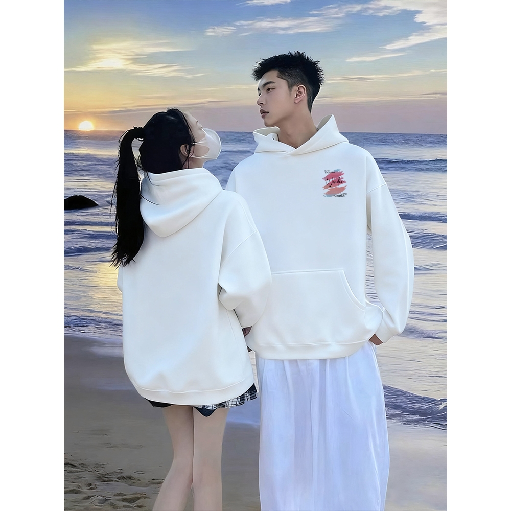 Áo cặp đôi HappyFamily - Áo đôi Hoodie Wonder Love – Áo cặp nam nữ ulzzang