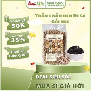 Trân Châu Đen Desa Gói 1kg