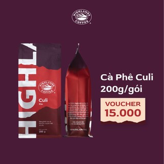 Cà Phê Rang Xay Culi Highlands Coffee 200g/gói