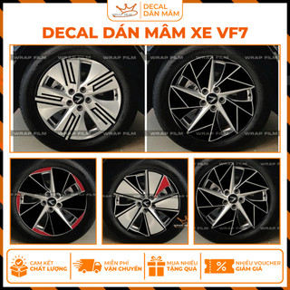 Decal dán mâm Vinfast VF7 PLUS - VF7 ECO, miếng dán bảo vệ màn VF7 Decal cao cấp không để lại keo khi bóc