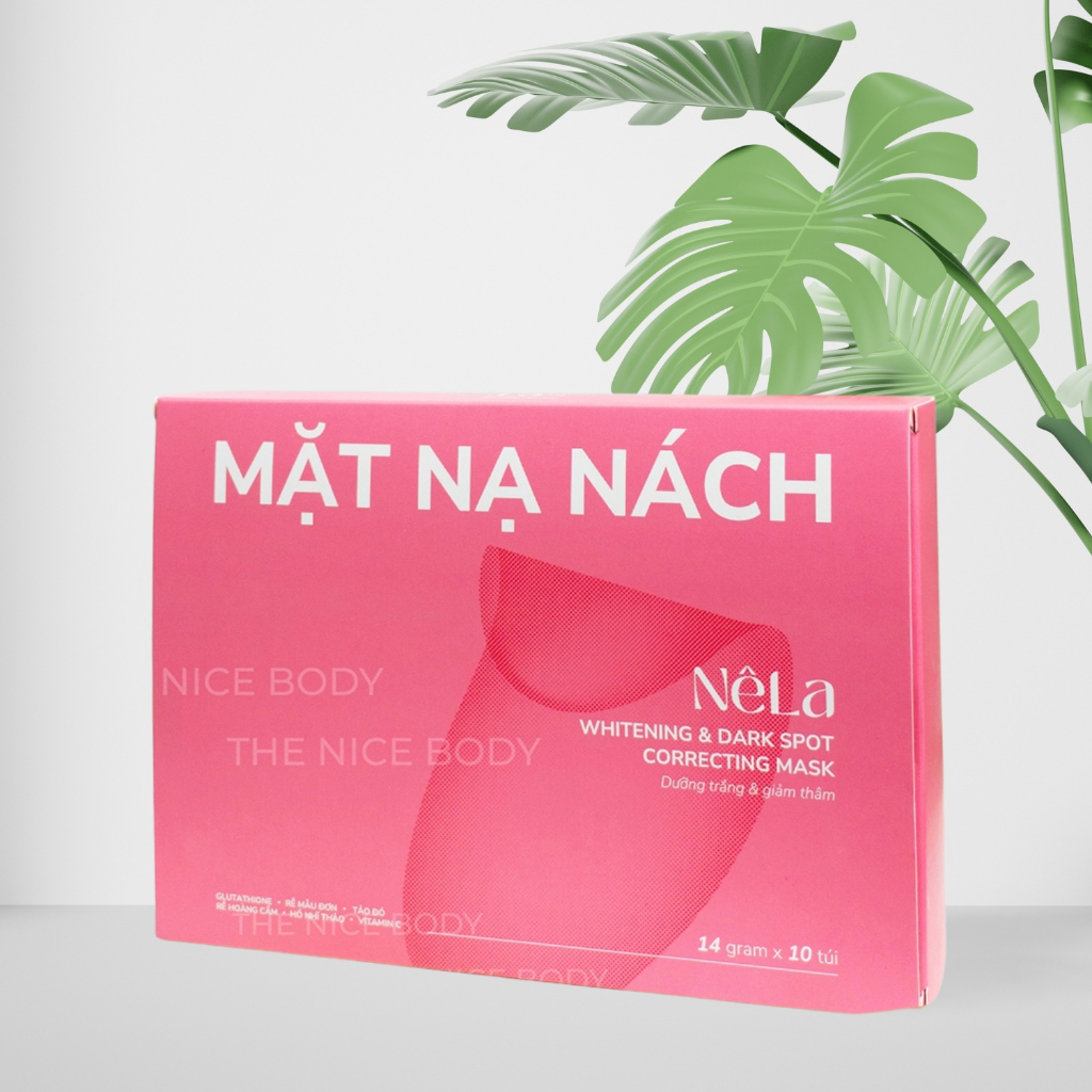 Mặt Nạ Nách Jade&Leaf Dạng Giấy, Dưỡng Trắng Giảm Thâm, Tẩy Tế Bào Chết Giảm Mùi Hôi Làm Dịu Da