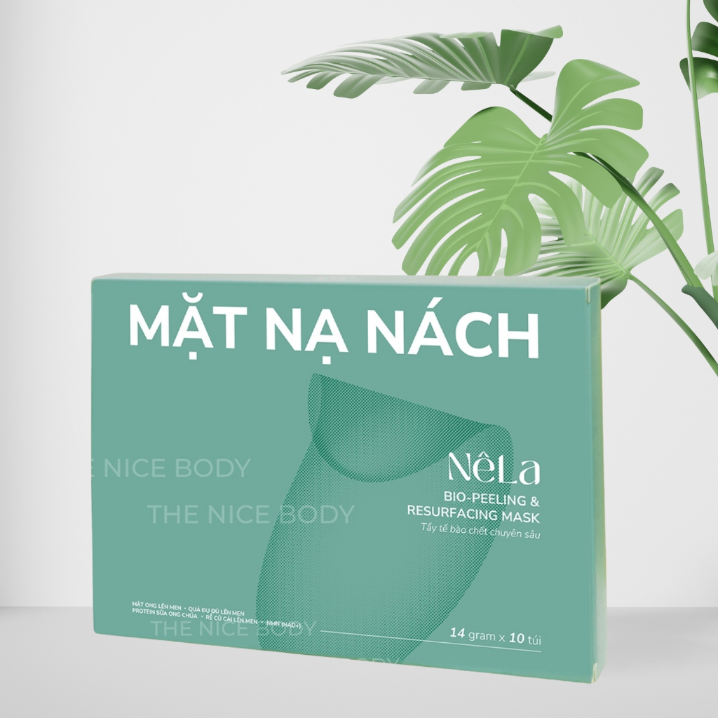 Mặt Nạ Nách Jade&Leaf Dạng Giấy, Dưỡng Trắng Giảm Thâm, Tẩy Tế Bào Chết Giảm Mùi Hôi Làm Dịu Da