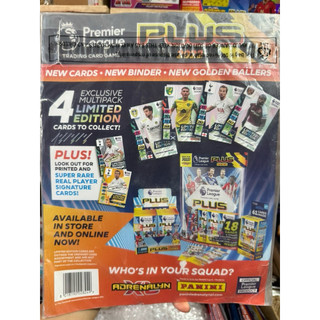 [ Multi pack ] Túi thẻ  Panini Plus Premier league mùa 2022 ( 31 thẻ )